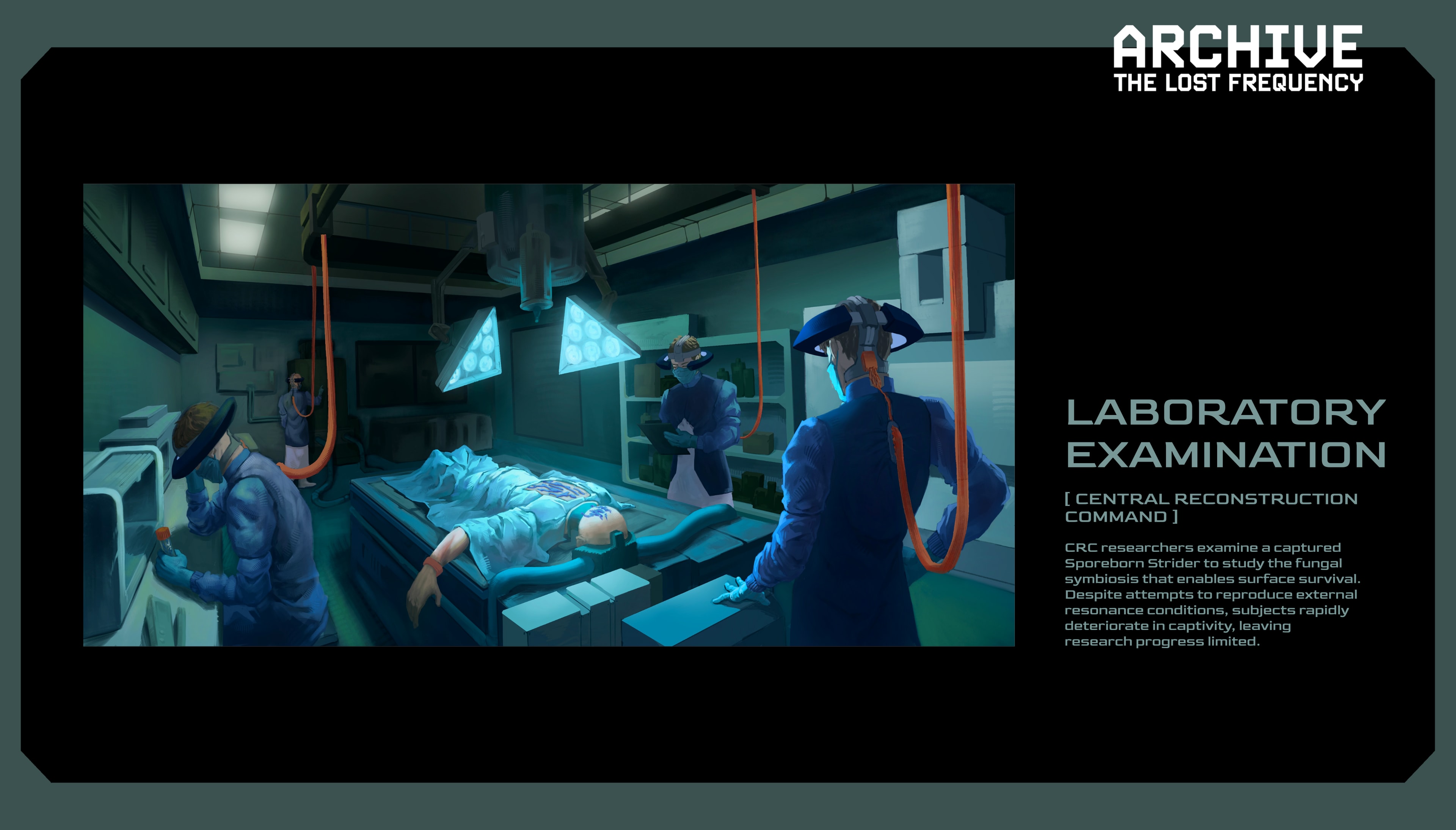 Archive: The Lost Frequency — Laboratory examination
