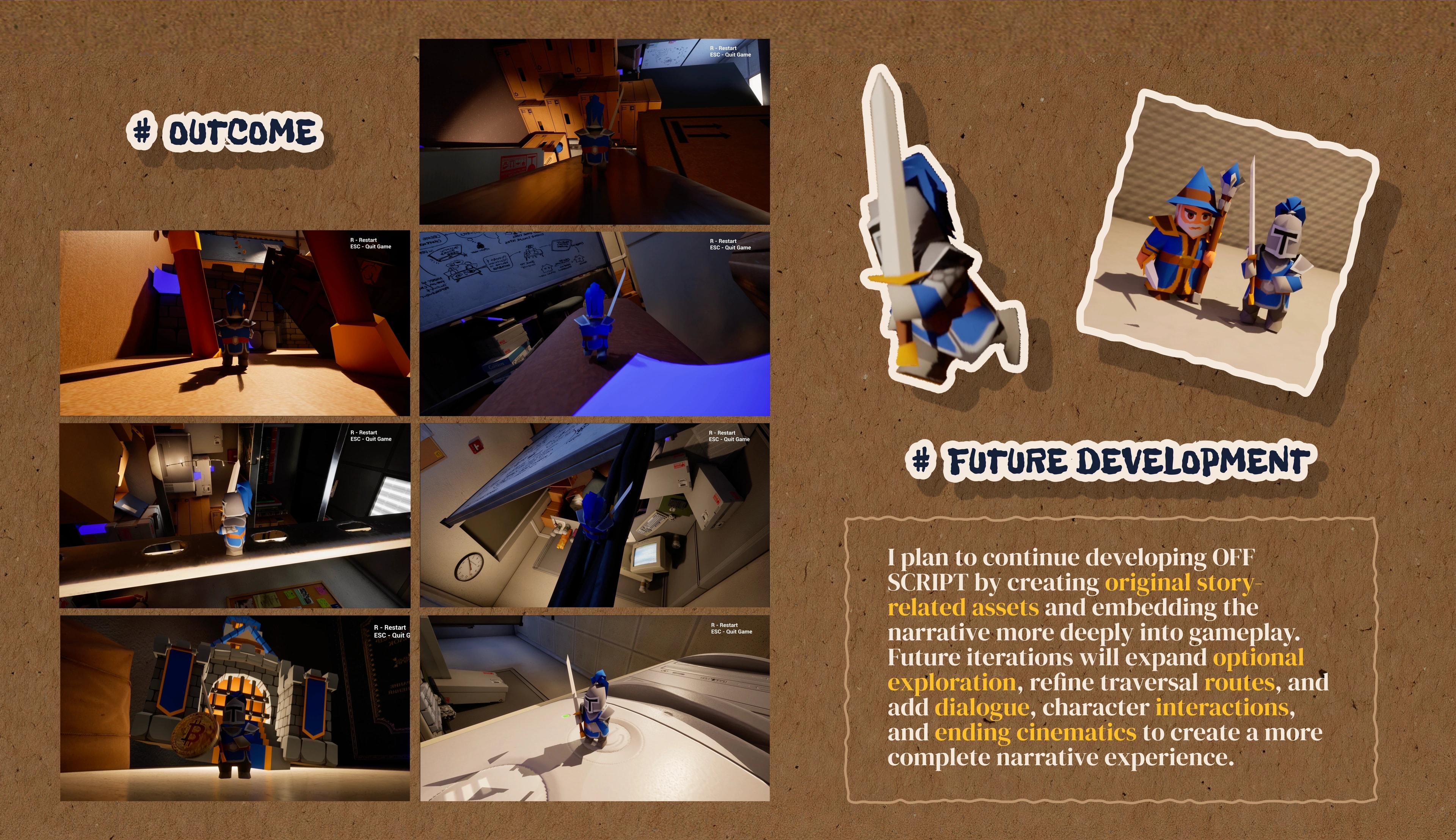 Off Script — presentation board 7